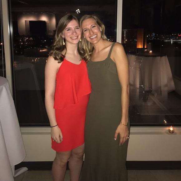 Beautiful red dress for special event - work, rehearsal dinner, cocktail party! - Picture 2 of 4